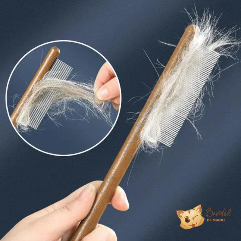 Cat Flea Removal Brush Natural Flea Comb for Cats and Kittens