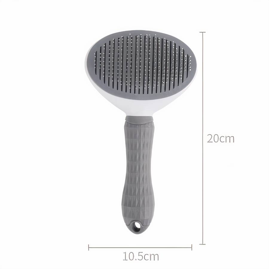 Self Cleaning Dog Grooming Brush for Shedding Control and Fur Care
