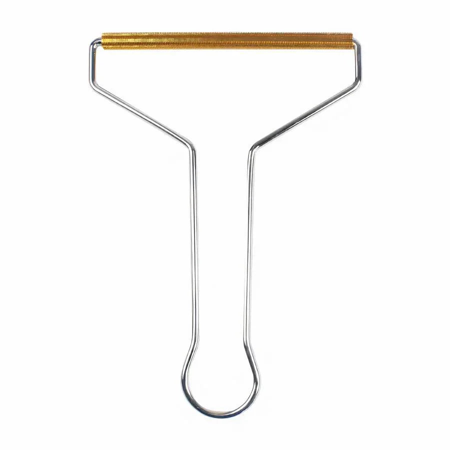 Steel Handle Fabric Brush for Clothes Lint and Dust Removal