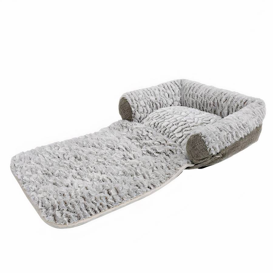 Soft and Cozy Dog Couch Bed Warm Pet Furniture