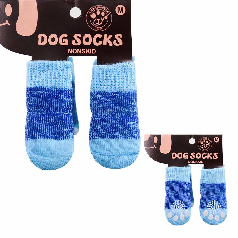 Multicolor Cotton Dog Booties Soft Non Slip Pet Shoes