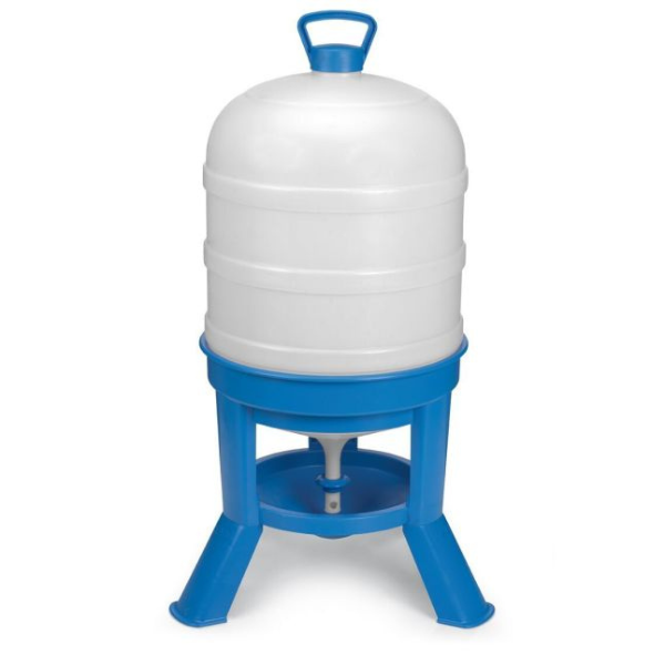 30-Hen Poultry Kit with 40L Waterer and 40L Feeder Siphon System