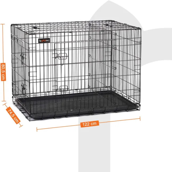 XXL Dog Crate Heavy Duty Large Kennel Cage for Extra Large Dogs