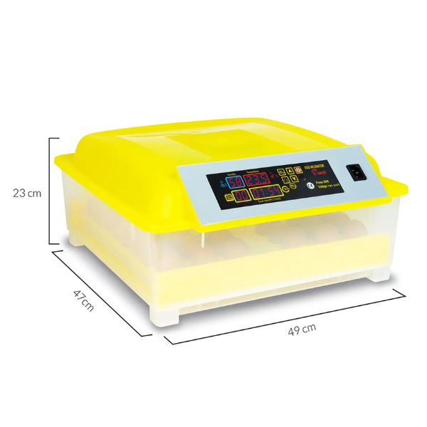 Automatic Egg Incubator 48 Egg Capacity Intelligent Self-Operating Hatcher