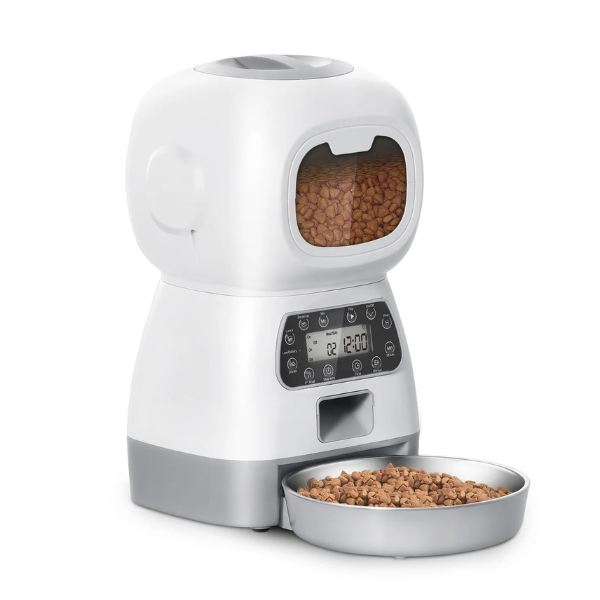Automatic Dog and Cat Food Dispenser Pet Feeder for Dry Kibble