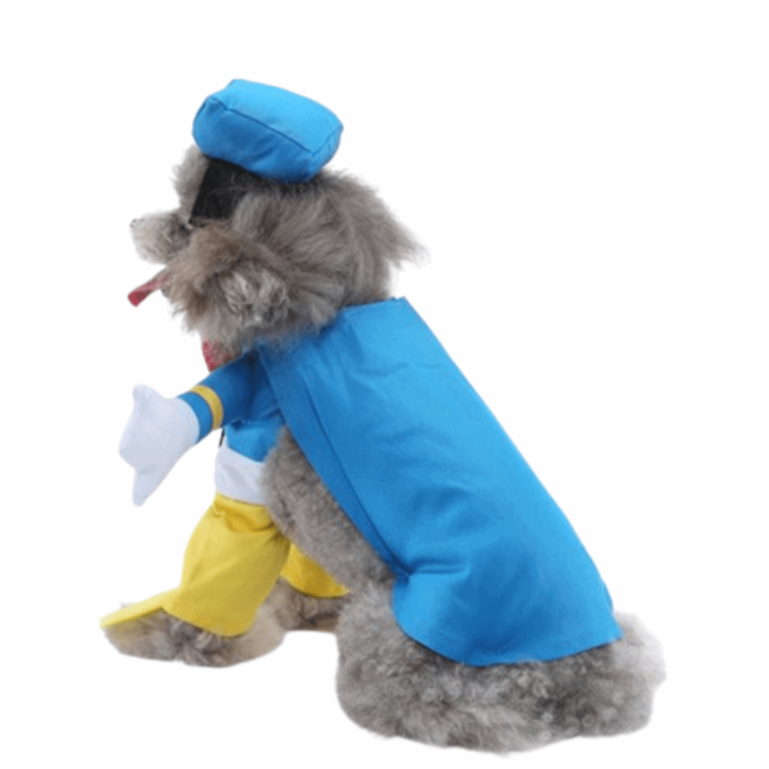 Donald Pet Costume for Cats and Dogs Funny Animal Outfit