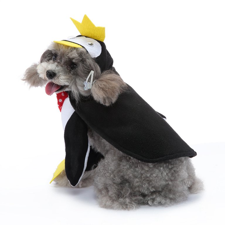 Penguin Costume for Dogs and Cats Pet Halloween Outfit