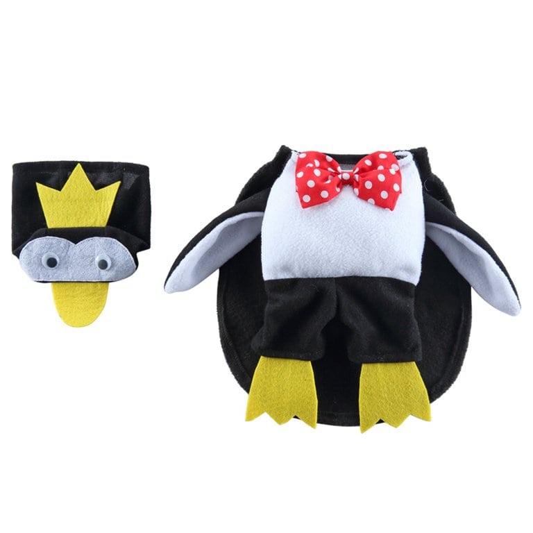 Penguin Costume for Dogs and Cats Pet Halloween Outfit