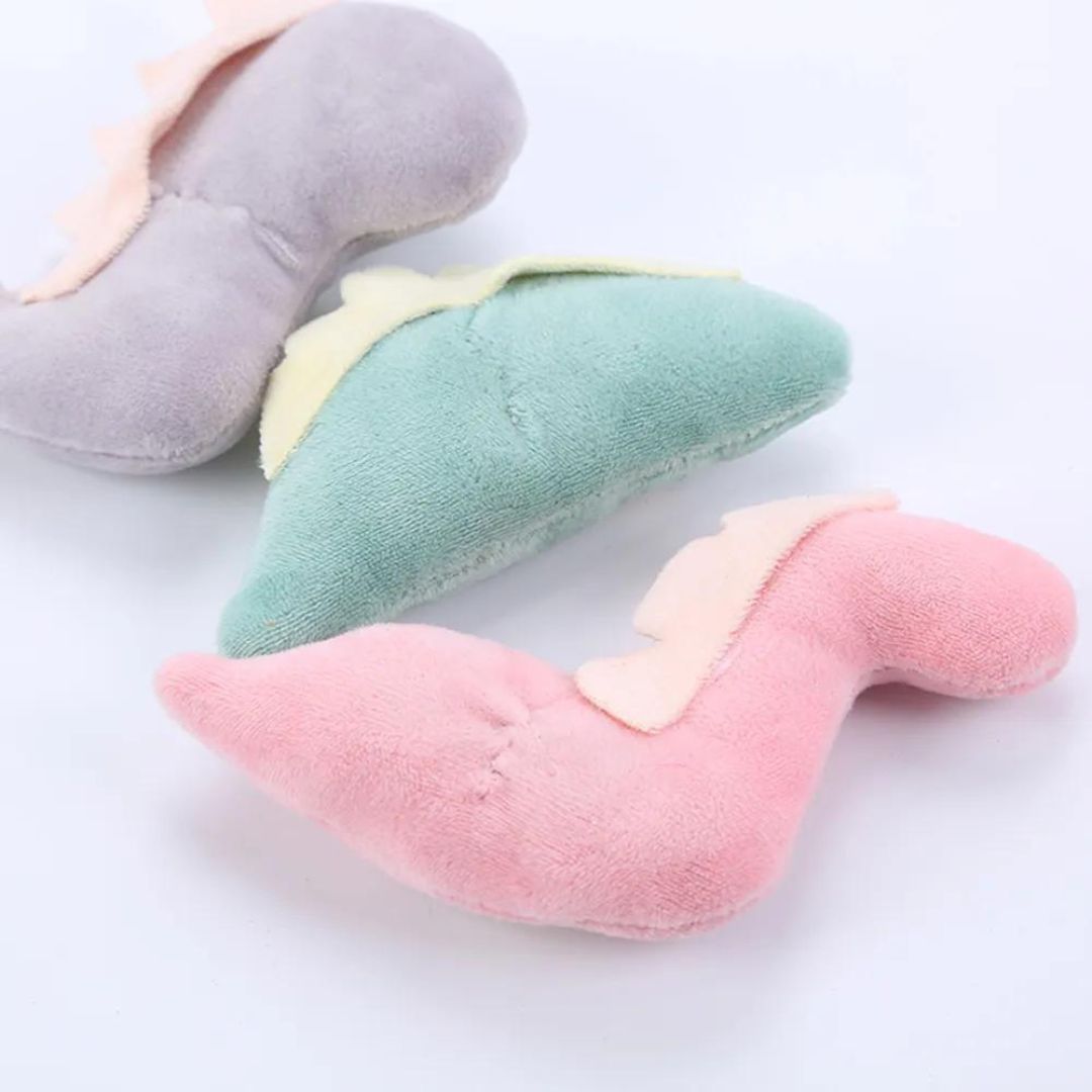 Mini Plush Cat Toys Soft Interactive Pet Stuffed Animals