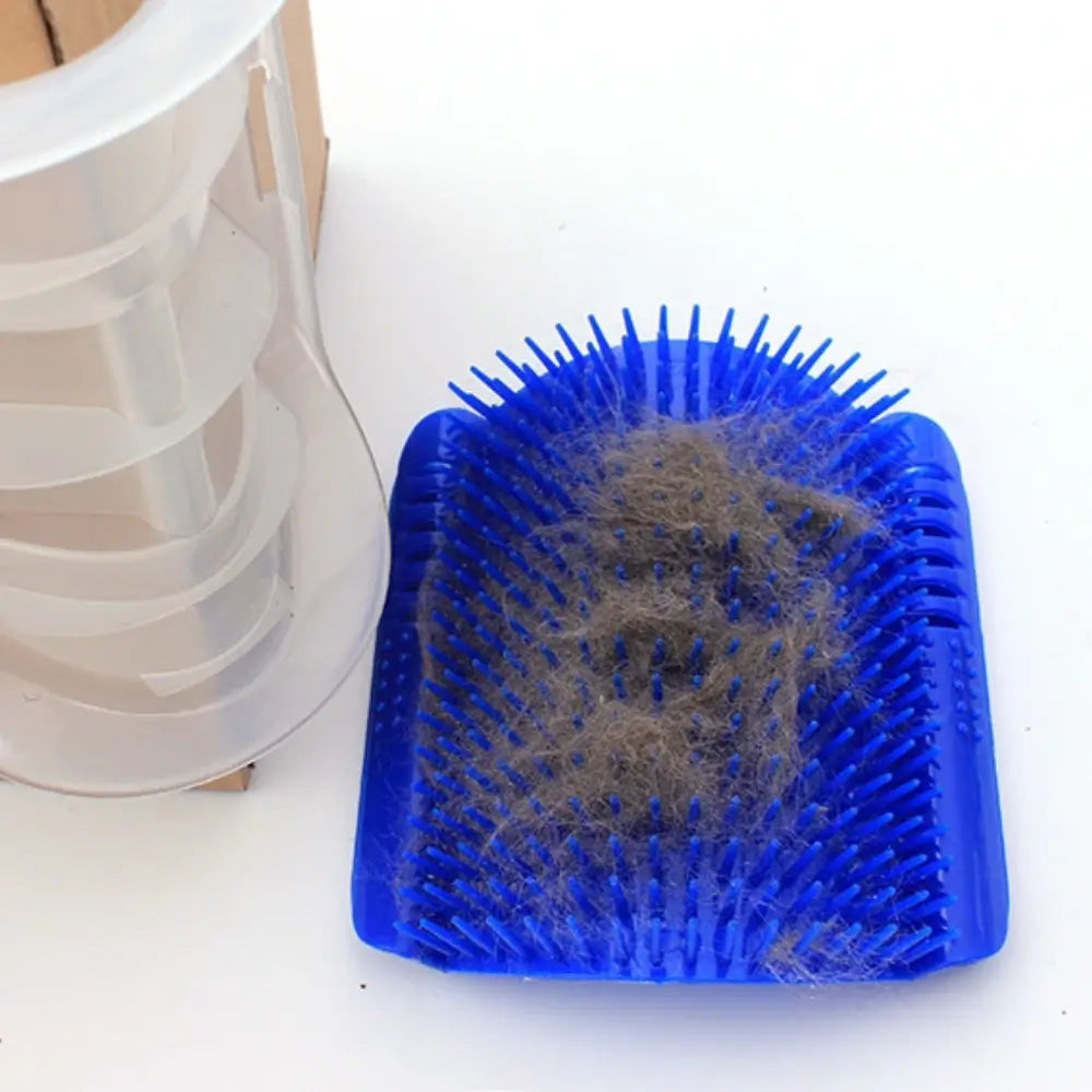 Cat Wall Grooming Brush Self Groomer for Cats Brush Scratching Board