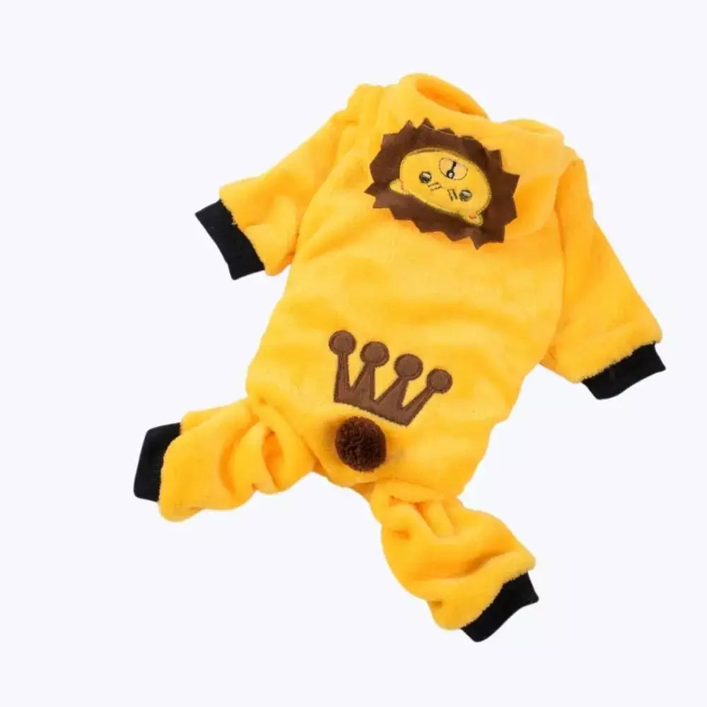 Dinosaur Hooded Cat Costume Kids Animal Pajamas