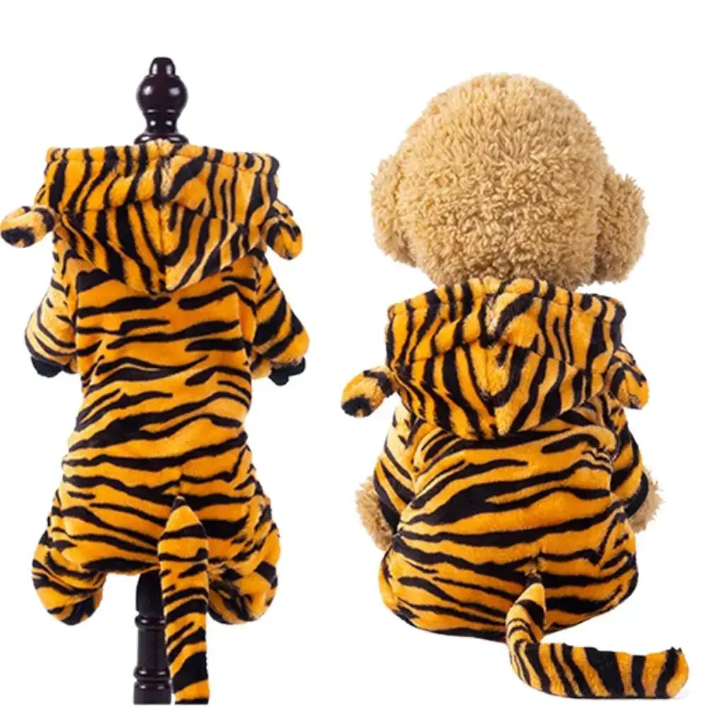 Dinosaur Hooded Cat Costume Kids Animal Pajamas