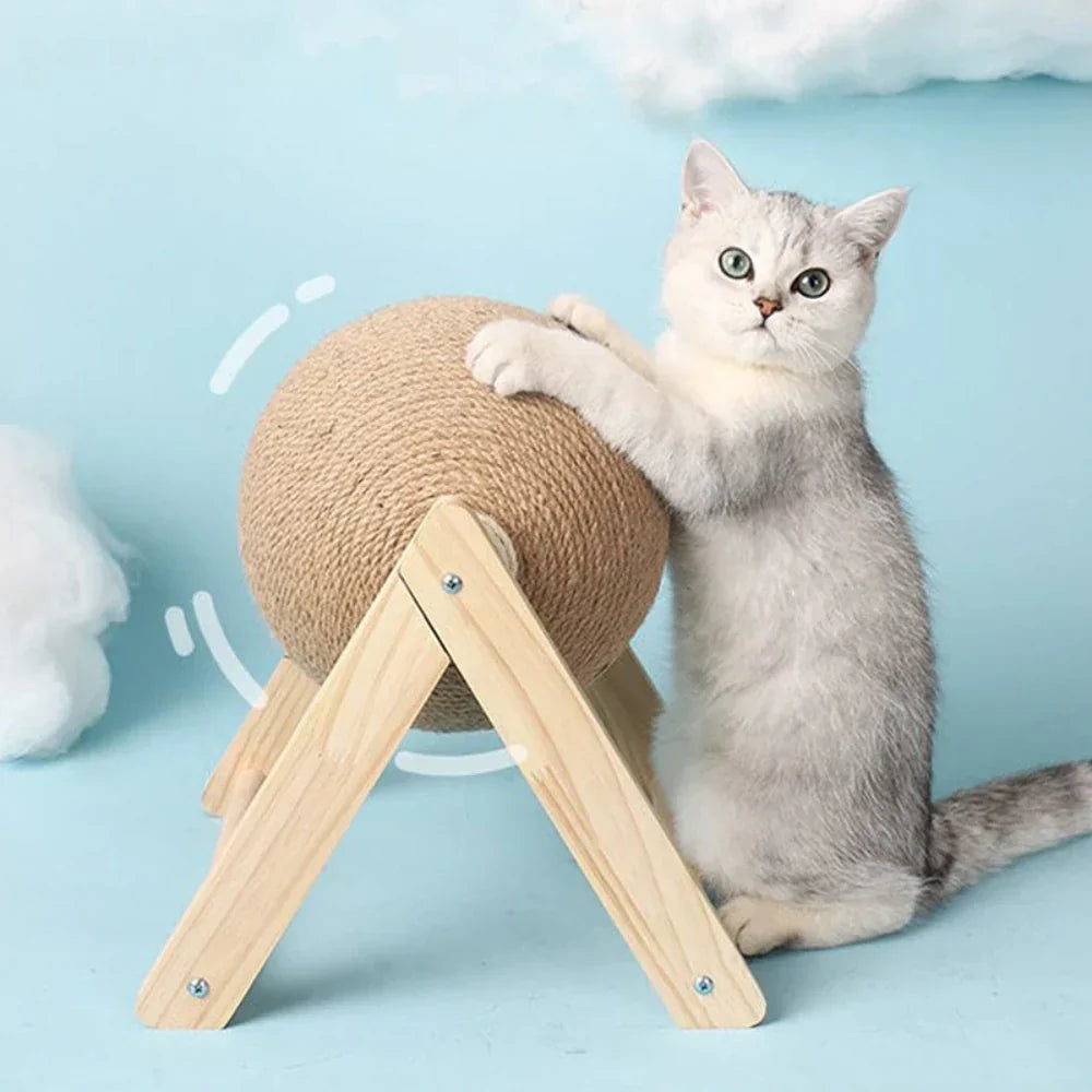 Cat Scratching Ball Toy Interactive Play for Cats and Kittens