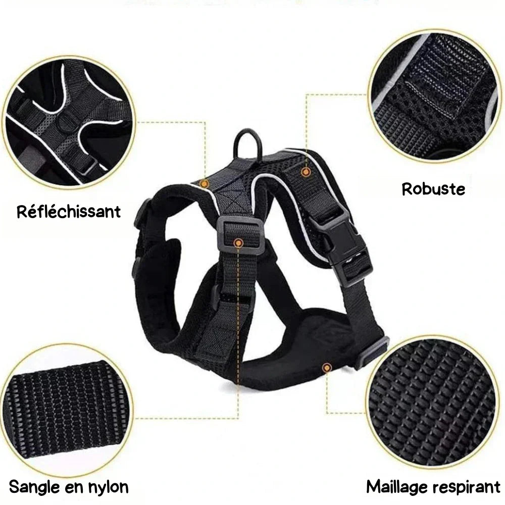 Cat Escape Proof Harness Adjustable Pet Safety Vest