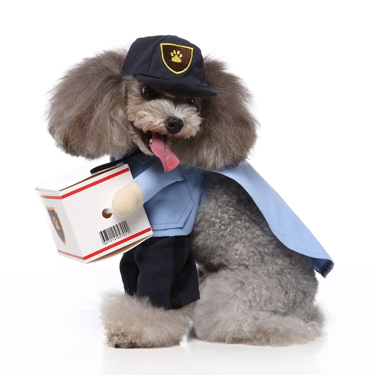 Pet Delivery Driver Costume for Dogs and Cats Cute Outfit for Pets