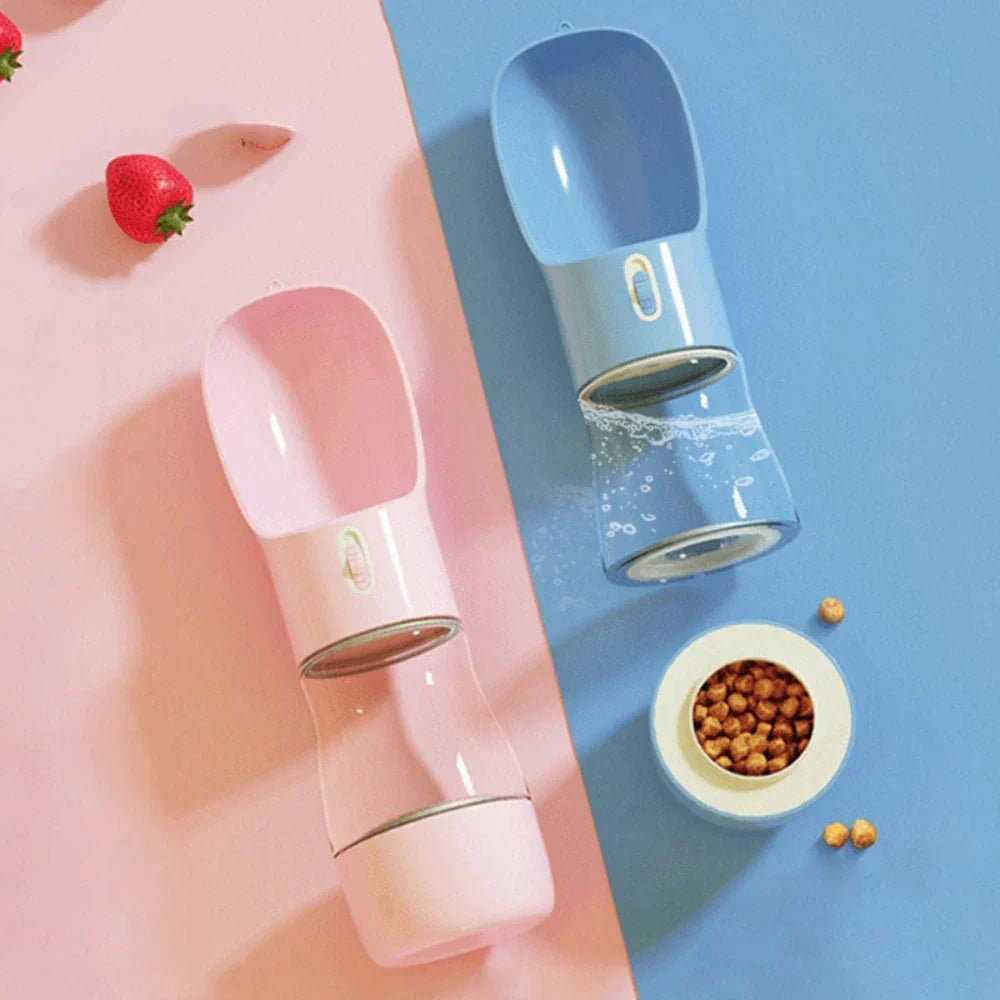 Cat Water Bottle Reusable Portable Pet Drinking Bottle for Cats