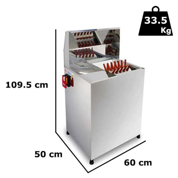 54 Finger Wet Poultry Feather Plucker 250W Drum Plucker Machine