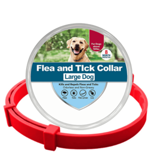 Flea and Tick Collar for Dogs and Cats Natural Pest Protection