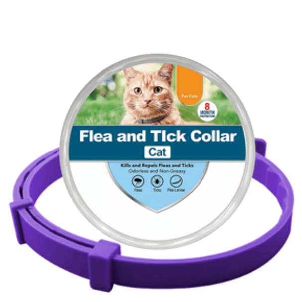 Flea and Tick Collar for Dogs and Cats Natural Pest Protection