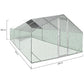 Galvanized Steel Chicken Coop Run Enclosure 65 to 193 Sq Ft Wire Mesh Pen