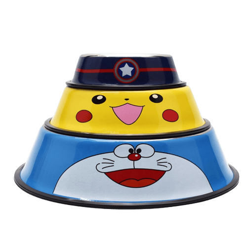 Captain America Dog Bowl Marvel Pet Food Container