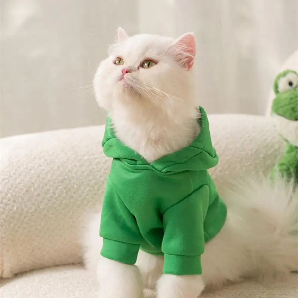 Cute Cat Hoodie Costume Kids Animal Dress Up Pajama