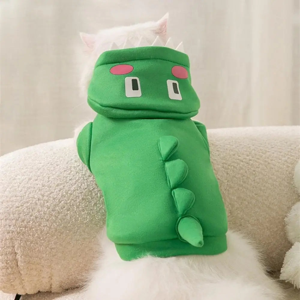 Cute Cat Hoodie Costume Kids Animal Dress Up Pajama