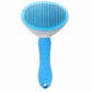 Self Cleaning Dog Grooming Brush for Shedding Control and Fur Care