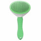 Self Cleaning Dog Grooming Brush for Shedding Control and Fur Care