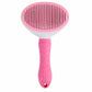 Self Cleaning Dog Grooming Brush for Shedding Control and Fur Care