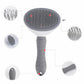Self Cleaning Dog Grooming Brush for Shedding Control and Fur Care