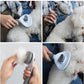 Self Cleaning Dog Grooming Brush for Shedding Control and Fur Care