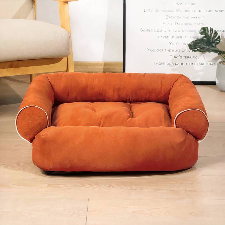 Dog Sofa Bed Convertible Couch for Pets Comfortable Lounge