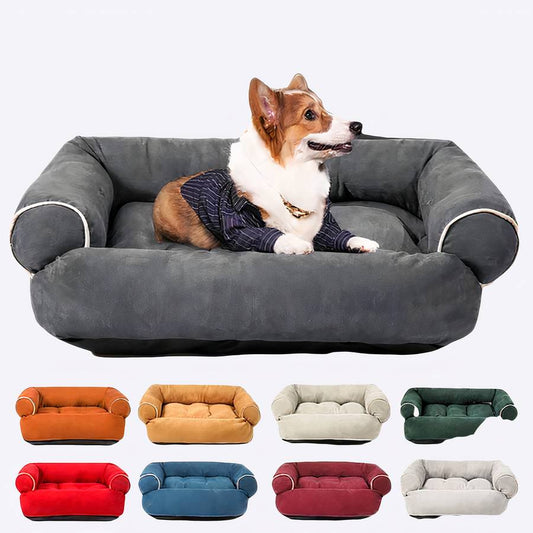 Dog Sofa Bed Convertible Couch for Pets Comfortable Lounge
