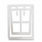 Pet Door for Dogs and Cats Automatic Pet Flap Access Panel