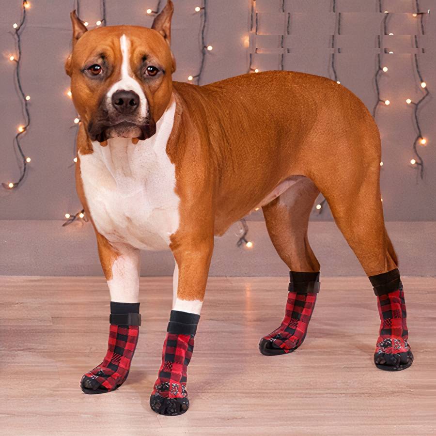 Non Slip Dog Socks for Hardwood Floors and Tiles Prevent Slipping