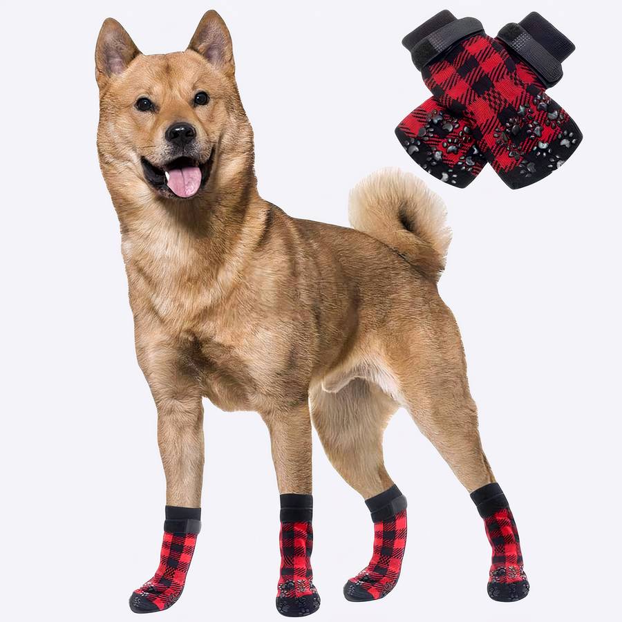 Non Slip Dog Socks for Hardwood Floors and Tiles Prevent Slipping