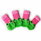 Thick Warm Colorful Dog Slippers Cozy Pet Paw Socks