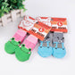 Thick Warm Colorful Dog Slippers Cozy Pet Paw Socks
