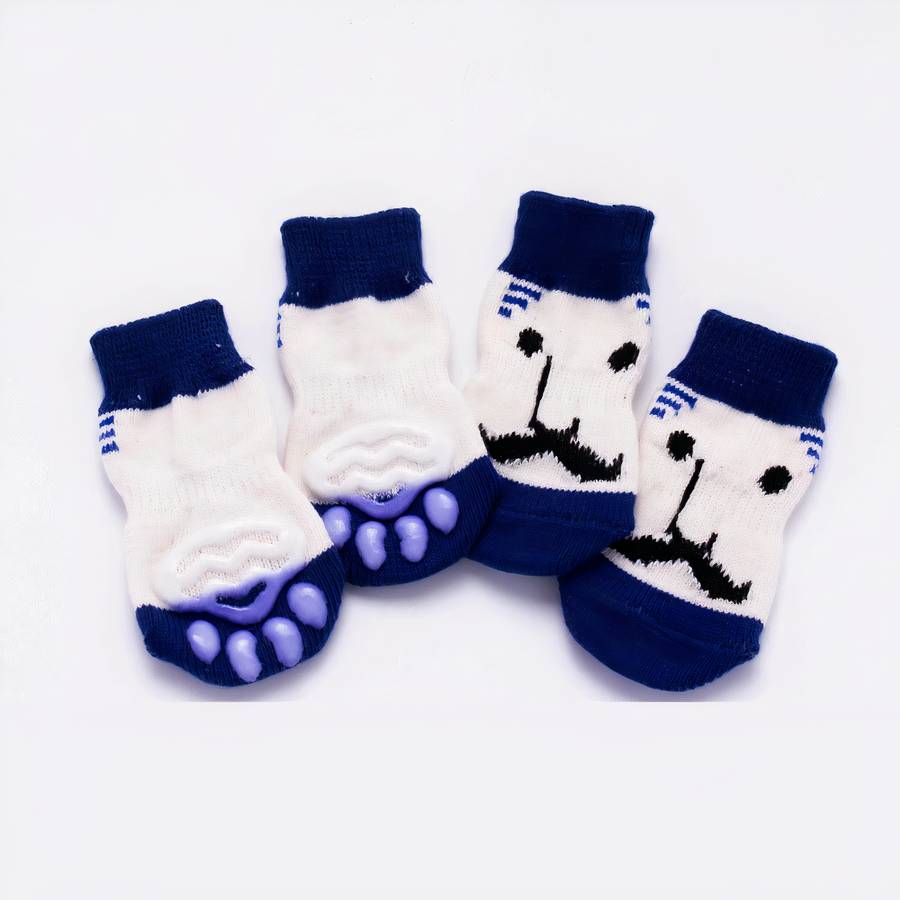 Non Slip Animal Print Dog Booties