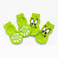 Non Slip Animal Print Dog Booties