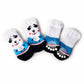 Thick Warm Colorful Dog Slippers Cozy Pet Paw Socks