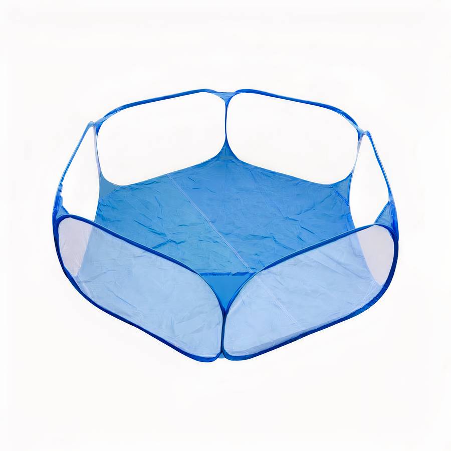 Foldable Dog Playpen Portable Pet Gate Fence Barrier
