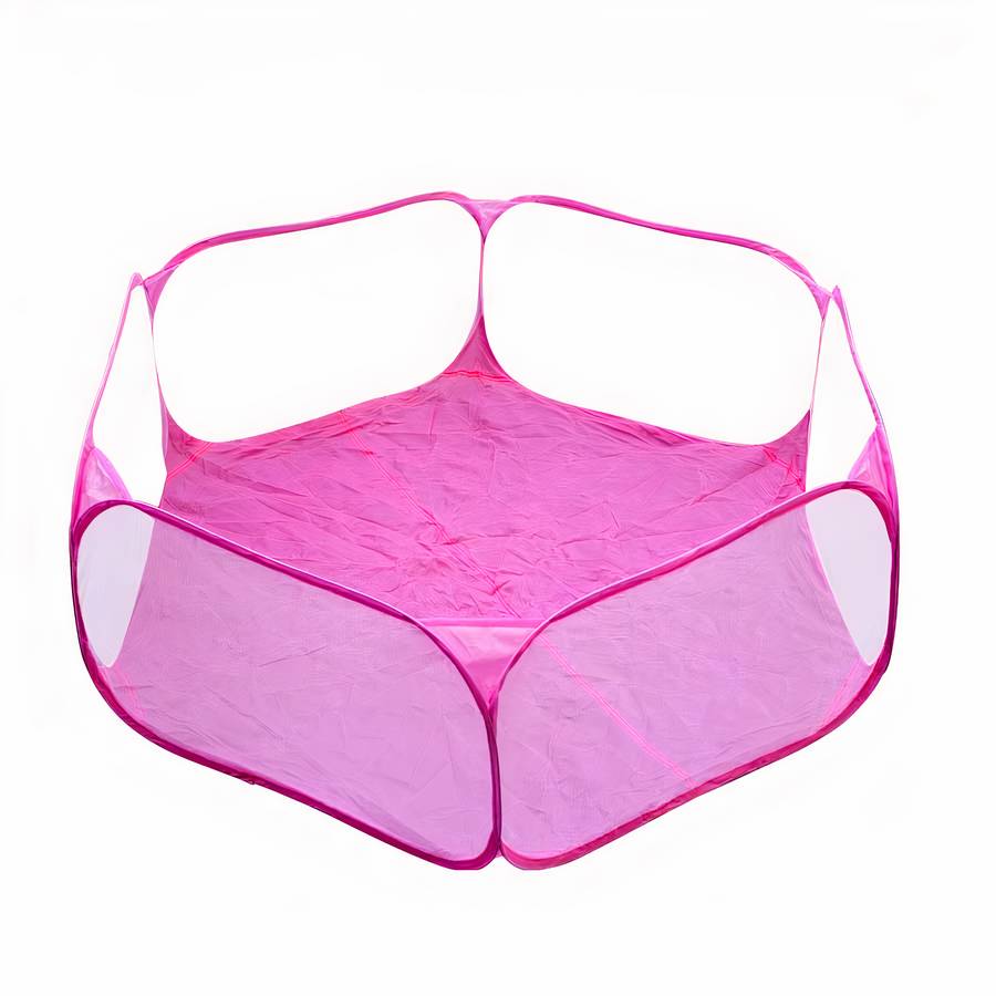 Foldable Dog Playpen Portable Pet Gate Fence Barrier