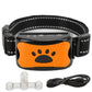 Dog Paw Pattern Anti Bark Collar Adjustable Training Collar for Dogs