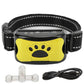 Dog Paw Pattern Anti Bark Collar Adjustable Training Collar for Dogs