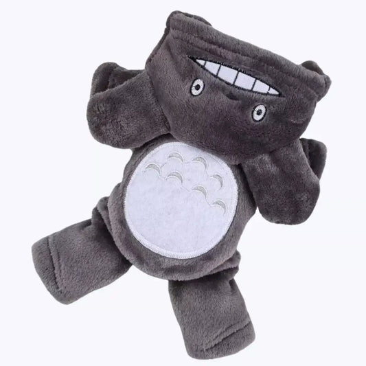 Fleece Cat Costume Cozy Pet Outfit Warm Cat Clothes