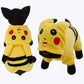 Pikachu Cat Costume Cute Pokemon Pet Outfit for Cats