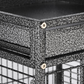 Bird Cage Aviary - 18in L x 14in W x 39in H Large Bird Enclosure