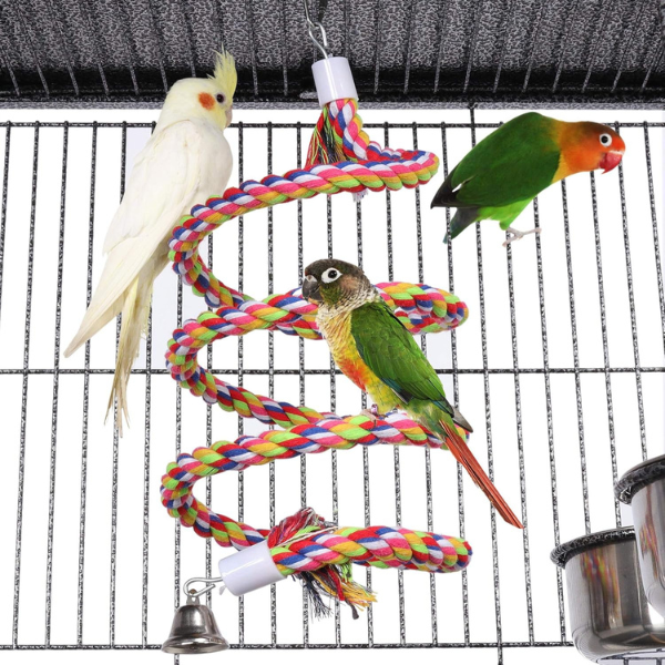 Bird Cage Aviary - 18in L x 14in W x 39in H Large Bird Enclosure